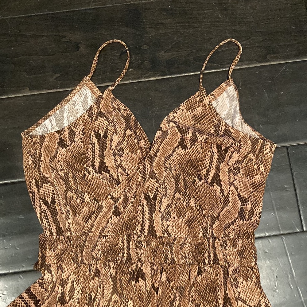 Express Snake Print Jumpsuit - image 4